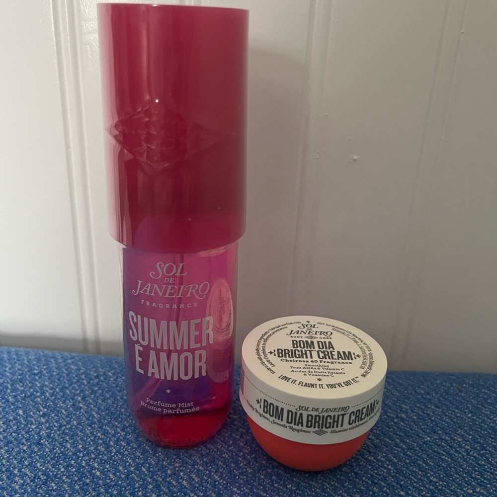Sol de Janeiro Summer E Amor Mist & Bom Dia Bright Cream